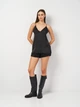 Футболка женская Zara 3329/568 L Черная (03329056800042) - изображение 3