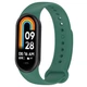 Ремінець для фітнес браслета Xiaomi Mi Band 8,9,10 зелений - зображення 1
