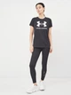 Футболка женская Under Armour UA Rival Logo 1356305-001 XS Черная (194511804568) - изображение 3