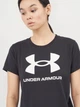 Футболка женская Under Armour UA Rival Logo 1356305-001 XS Черная (194511804568) - изображение 4