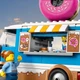Конструктор LEGO City Грузовик с пончиками 196 деталей (60452) - изображение 7
