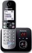 Telefon stacjonarny Panasonic KX-TG6821GB Black - obraz 1