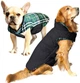 Зимний водонепроницаемый двухсторонний жилет в клетку Derby Plaid Green в британском стиле, XL Зеленый - изображение 1
