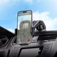 Автомобильный держатель для мобильного HOCO H15 Fair push-type car holder (center console), Black - изображение 6