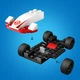 Конструктор LEGO City Автомобили для гонок F1 команд Williams Racing и Haas F1 92 детали (60464) - изображение 8