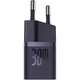 Блок живлення Швидка зарядка Мережевий Зарядний Пристрій Baseus GaN5S Fast Charger 1C 30W EU Purple - зображення 5
