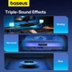 Акустика BASEUS Aequr DS10 Mini Soundbar |BT5.3, AUX/USB, OTA, RGB, 2.5Wx2| чорна - зображення 15