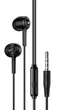 Навушники HOCO La musique universal earphones with mic M82 чорні - зображення 1