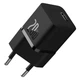 Блок питания Baseus GaN5 Fast Charger(mini) 1C 20W EU Black - изображение 4