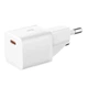 Блок питания Быстрая зарядка Сетевое Зарядное Устройство Baseus GaN5 Fast Charger(mini) 1C 20W EU White - изображение 4