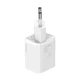 Блок питания Быстрая зарядка Сетевое Зарядное Устройство Baseus Super Si Quick Charger 1C 25W EU Mini White Cable Type-C to Type-C 3A 1m White - изображение 4
