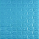 3D панель самоклеющаяся кирпич Sticker Wall 700x770x7мм (005-7) Голубой SW-00000658 - изображение 1