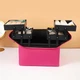 Сумка кейс для майстра манікюру, візажиста, косметолога Б'ютікейс, (велике відділення + 4 слоти), тканинний, Рожевий - зображення 5