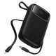 Зовнішній акумулятор Baseus Power Bank QPow2 Dual-Cable 20000mAh 22.5W (PPQD3-20) Black - зображення 1
