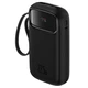 Зовнішній акумулятор Baseus Power Bank QPow2 Dual-Cable 20000mAh 22.5W (PPQD3-20) Black - зображення 3