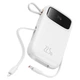 Внешний аккумулятор Baseus Power Bank QPow2 Dual-Cable 10000mAh 22.5W (PPQD3-10) White - изображение 1