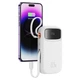 Внешний аккумулятор Baseus Power Bank QPow2 Dual-Cable 10000mAh 22.5W (PPQD3-10) White - изображение 7