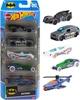 Набір машинок Hot Wheels Toy Cars Batman 5 шт Хот Вілс Бетмен (HXD61) - зображення 1