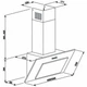 Вытяжка наклонная Eleyus Vertical 1000 50 BG - изображение 4