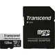Карта пам'яті Transcend TS128GUSD340S microSD 128GB C10 UHS-I U3 V30 + SD - зображення 1