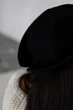 Панама матроса с шерсти D.Hats черного цвета с разрезом - изображение 7