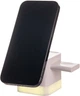 Беспроводная зарядная станция TheGeneral 3 в 1 QuikLink 15 Вт Fast Charger Белая (40051119-08) - изображение 7