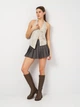 Футболка женская Zara 4432/350 S Бежевая (04432003050021) - изображение 3