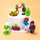 Игровой набор Plants vs Zombies F15 8 шт 5 - 8 см объемные Героев фигурок Растения против зомби - изображение 2