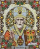 Набор для вышивания бисером иконы ARHIBIS Святой Николай 21х25 см (ЖК-4007) - изображение 1