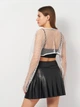 Футболка женская Zara 5039/355 M Серая (05039355250032) - изображение 2