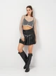 Футболка женская Zara 5039/355 M Серая (05039355250032) - изображение 3