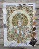 Набор для вышивания бисером иконы ARHIBIS Святой Николай 28х38 см (ЖС-3006) - изображение 2