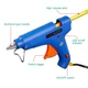 Пистолет клеевой GLUE GAN GT-10 100Вт с выключателем, со стержнями 10шт - изображение 1