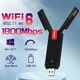Двохдіапазонний USB Wi-Fi 6 адаптер FENVI FU-AX1800P Dual Band 2.4GHz/5GHz з двома антенами - зображення 2