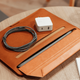 Чехол конверт Moshi Muse 13" 3-in-1 Slim Laptop Sleeve Caramel Brown for MacBook Pro 13" M1/M2/MacBook Air 13" M1 (99MO034751) - изображение 3