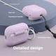 Чехол Elago Silicone Hang Case Nightglow Blue для Airpods Pro 2nd Gen (EAPP2SC-ORHA-LUBL) - изображение 14