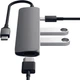 Адаптер Satechi Aluminum Type-C Slim Multi-Port Adapter 4K Space Gray (ST-CMAM) - зображення 3
