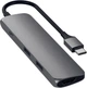 Адаптер Satechi Aluminum Type-C Slim Multi-Port Adapter 4K Space Gray (ST-CMAM) - зображення 7