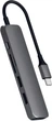 Адаптер Satechi Aluminum Type-C Slim Multi-Port Adapter 4K V2 Space Gray (ST-SCMA2M) - изображение 6