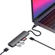Адаптер Satechi Aluminum Type-C Slim Multi-Port Adapter 4K V2 Space Gray (ST-SCMA2M) - изображение 9