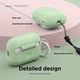 Чехол Elago Silicone Hang Case Pastel Green для Airpods Pro 2nd Gen (EAPP2SC-HANG-PGR) - изображение 4