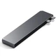 Адаптер Satechi Aluminum USB-C Pro Hub Slim Adapter Space Gray (ST-HUCPHSM) - изображение 15