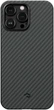 Чохол-накладка Pitaka MagEZ Case 3 Twill 1500D Black/Grey для iPhone 14 Pro (KI1401P) - зображення 4