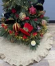 Юбка под елку X-mas Sackcloth Ø 100 см бежевая - изображение 2
