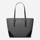 Сумка шоппер женская из искусственной кожи Michael Kors 208121007 Черная (1159819030) - изображение 1