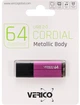 Флеш память USB Verico Cordial 64GB USB 2.0 Pink (1UDOV-MFPK63-NN) - изображение 2