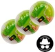 Презервативи One Roll Color Sensations Салатовий 3 шт (ROZ6400230318) - зображення 2