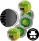 Презервативи One Roll Color Sensations Салатовий 5 шт у кейсі (ROZ6501052012) - зображення 2
