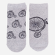 Skarpety damskie krótkie YOCLUB Funny Cotton Socks 39-42 Szare (5904921661898) - obraz 2