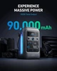 Зовнішній акумулятор Anker SOLIX C300 Power Bank Station 90000mAh (288Wh) 300W з ліхтарем та з LiFePO4 Battery, Gray - зображення 2